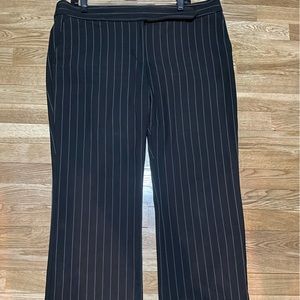 Loft pinstripe pants